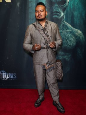 Amerikalı film yapımcısı ve eski kayıt yöneticisi Chris Stokes, 27 Ağustos 2025 'te Hollywood, Los Angeles, Kaliforniya, ABD' deki TCL Çin Tiyatrosu IMAX 'te düzenlenen' Run 'ın Los Angeles galasına geldi.