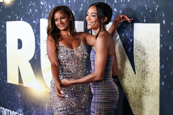 Annie Ilonzeh ve Claudia Jordan, 27 Ağustos 2025 'te Hollywood, Los Angeles, Kaliforniya, ABD' deki TCL Çin Tiyatrosu IMAX 'te düzenlenen Los Angeles Film' Run 'ın Los Angeles galasına geldiler..
