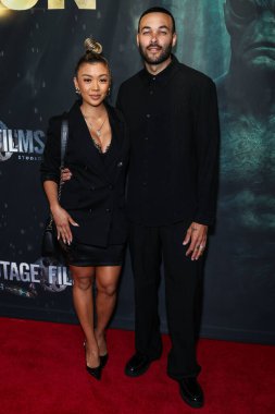 Liane V. Benjamin ve kocası Don Benjamin, 27 Ağustos 2025 'te Hollywood, Los Angeles, Kaliforniya, ABD' deki TCL Çin Tiyatrosu IMAX 'te düzenlenen' Run 'ın Los Angeles galasına geldiler.