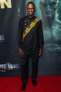 Newton Mayenge, 27 Ağustos 2025 'te Hollywood, Los Angeles, Kaliforniya, ABD' deki TCL Çin Tiyatrosu IMAX 'ta düzenlenen' Run 'ın Los Angeles prömiyerine geldi.. 