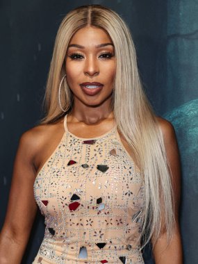 Amerikalı aktris, şarkıcı, dansçı ve TV sunucusu Porscha Coleman, 27 Ağustos 2025 'te Hollywood, Los Angeles, Kaliforniya, ABD' de bulunan TCL Çin Tiyatrosu IMAX 'te düzenlenen Los Angeles Film' Run 'a geldi.. 