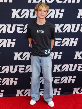 Kaido Roberts, 30 Ağustos 2025 'te ABD' nin Kaliforniya eyaletinin Los Angeles şehrinde bulunan Beverly Center Atrium 'da düzenlenen Clements Twins' in Yeni Kaveah Koleksiyonunun Kalkışı 'na ulaştı..