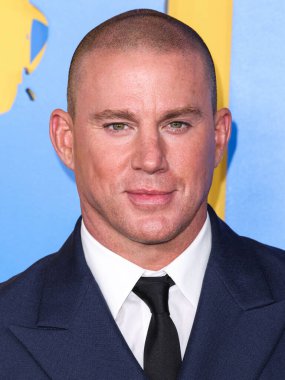 American actor, producer, and former model Channing Tatum arrives at the Los Angeles Premiere Of Paramount Pictures' 'Roofman' held at Paramount Theatre at Paramount Pictures Studios on September 29, 2025 in Hollywood, Los Angeles, California, USA