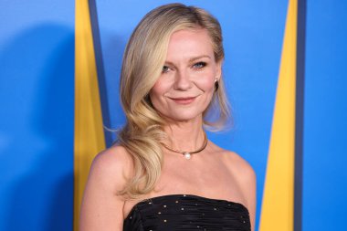 American actress Kirsten Dunst arrives at the Los Angeles Premiere Of Paramount Pictures' 'Roofman' held at Paramount Theatre at Paramount Pictures Studios on September 29, 2025 in Hollywood, Los Angeles, California, United States.