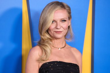 American actress Kirsten Dunst arrives at the Los Angeles Premiere Of Paramount Pictures' 'Roofman' held at Paramount Theatre at Paramount Pictures Studios on September 29, 2025 in Hollywood, Los Angeles, California, United States.