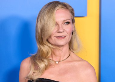 American actress Kirsten Dunst arrives at the Los Angeles Premiere Of Paramount Pictures' 'Roofman' held at Paramount Theatre at Paramount Pictures Studios on September 29, 2025 in Hollywood, Los Angeles, California, United States.