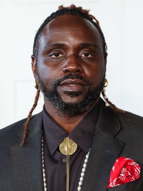 Amerikalı aktör Brian Tyree Henry, Los Angeles 'taki MGM Stüdyoları' nın 4 Ekim 2025 'te Los Angeles' taki Mucize Mil Mil, Los Angeles 'taki Akademi Sinema Müzesi' ndeki David Geffen Tiyatrosu 'ndaki özel gösterimine geldi.