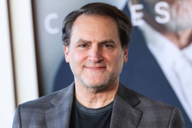 Amerikalı aktör Michael Stuhlbarg, 4 Ekim 2025 'te Los Angeles' taki Miracle Mile, Los Angeles 'taki David Geffen Tiyatrosu' nda düzenlenen Amazon MGM Stüdyolarının Özel Gösterimi 'ne geldi.