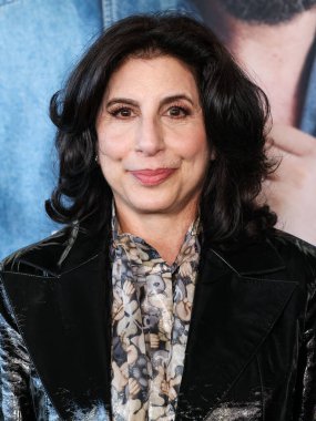 Amazon MGM Stüdyoları Küresel Pazarlama Başkanı Sue Kroll, 4 Ekim 2025 'te Miracle Mile Mile Mile' daki David Geffen Tiyatrosu 'nda düzenlenen Amazon MGM Stüdyolarının Los Angeles' taki özel gösterimine geldi.