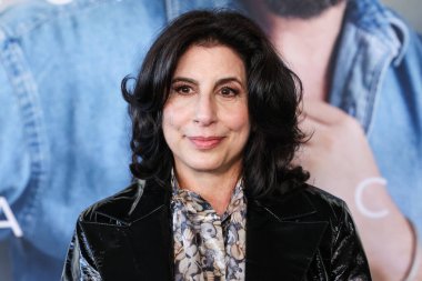 Amazon MGM Stüdyoları Küresel Pazarlama Başkanı Sue Kroll, 4 Ekim 2025 'te Miracle Mile Mile Mile' daki David Geffen Tiyatrosu 'nda düzenlenen Amazon MGM Stüdyolarının Los Angeles' taki özel gösterimine geldi.