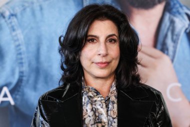 Amazon MGM Stüdyoları Küresel Pazarlama Başkanı Sue Kroll, 4 Ekim 2025 'te Miracle Mile Mile Mile' daki David Geffen Tiyatrosu 'nda düzenlenen Amazon MGM Stüdyolarının Los Angeles' taki özel gösterimine geldi.