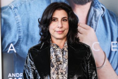 Amazon MGM Stüdyoları Küresel Pazarlama Başkanı Sue Kroll, 4 Ekim 2025 'te Miracle Mile Mile Mile' daki David Geffen Tiyatrosu 'nda düzenlenen Amazon MGM Stüdyolarının Los Angeles' taki özel gösterimine geldi.