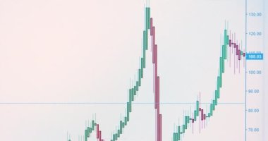 En son piyasa eğilimleri ve varlık fiyatlarıyla gerçek zamanlı izleme aracımızla güncel kalalım - 4k 'lık yakın çekim.