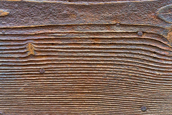 Nahaufnahme Eines Holzpaneels Textur Altes Holzbrett Hintergrund Brauner Farbe Gemalt — Stockfoto