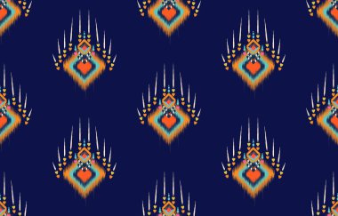 Native seamless pattern, background, hand drawn ethnic boho style. tribal, fashion, textile, print, fabric