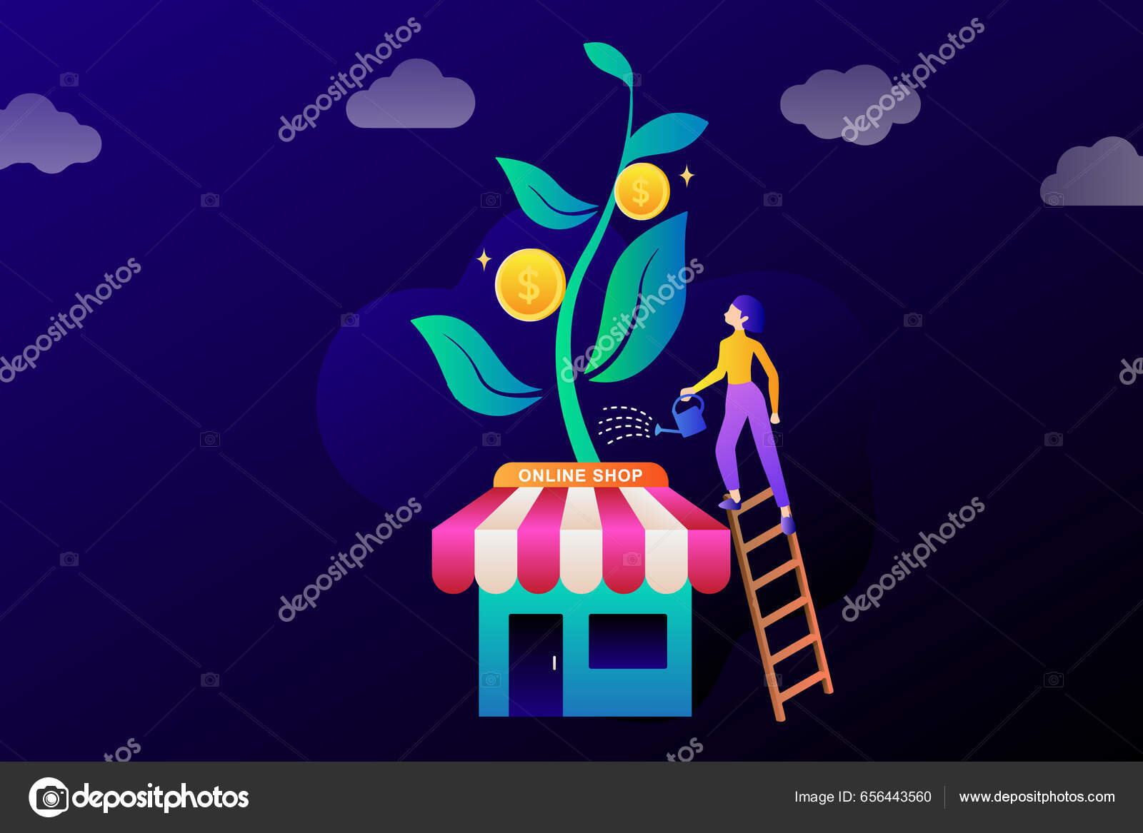 Store Growth Investment Increase Profit Capital Increase Success Wealth