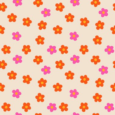 El çizimi çiçekler, kumaş, tekstil, giysi, ambalaj kağıdı, kapak, afiş, iç dekorasyon, soyut arka planlar için çiçekli desenler..