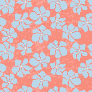 El çizimi çiçekler, kumaş, tekstil, giysi, ambalaj kağıdı, kapak, afiş, iç dekorasyon, soyut arka planlar için çiçekli desenler..