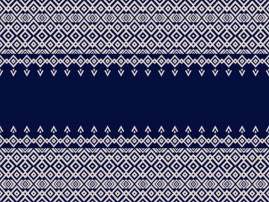 Etnik, pürüzsüz bir model. Vektör geometrik Afrikalı Kızılderili geleneksel nakış arka planı. Bohem tarzı. Ikat kumaş halı batik süs sembolü tekstil duvar kâğıdı boho tarzı