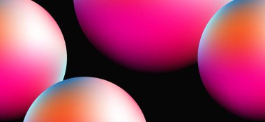 Tasarım için pankart, reklam, sunum konsepti, gelecekçi, teknoloji, sosyal medya reklamcılığı, kapak veya poster kavramı olarak soyut bir gradyan.