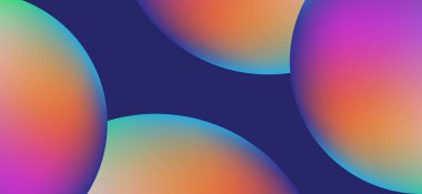 Tasarım için pankart, reklam, sunum konsepti, gelecekçi, teknoloji, sosyal medya reklamcılığı, kapak veya poster kavramı olarak soyut bir gradyan.