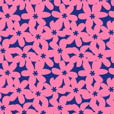 Egzotik el çizimi çiçekler kumaş, tekstil, giysi, ambalaj kağıdı, kapak, afiş, iç dekorasyon, soyut arka planlar için çiçeksiz desenler. vektör illüstrasyonu.