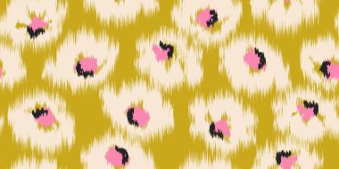 Egzotik el çizimi çiçekler, kumaş, tekstil, ambalaj kağıdı, duvar resmi, ev dekorasyonu, soyut arka planlar için çiçek desenli nakış desenleri. Vektör illüstrasyonu.