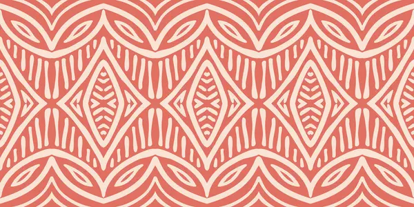 El çizimi Batik pürüzsüz desen. Geometrik karalama, soyut arkaplan, etnik duvar kağıdı. Kabile vektör dokusu. Aztek tarzı. Halk nakışı, İskandinav sanatı, Afrika halısı, fayans tasarımı.