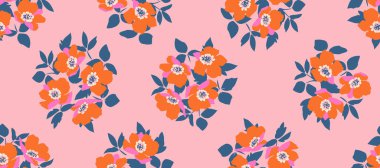 Tekrarlanabilir desenler, kumaş, kumaş, tekstil, giysi, ambalaj, duvar kağıdı, duvar sanatı, kapak, poster, afiş, iç dekorasyon, soyut arka planlar için elle çizilmiş desenler. Vektör illüstrasyonu.