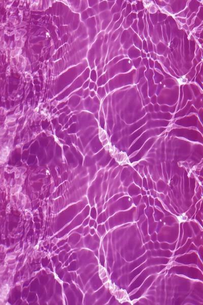 Defocus Desfocado Transparente Roxo Colorido Clara Calma Textura Superfície Água — Fotografia de Stock