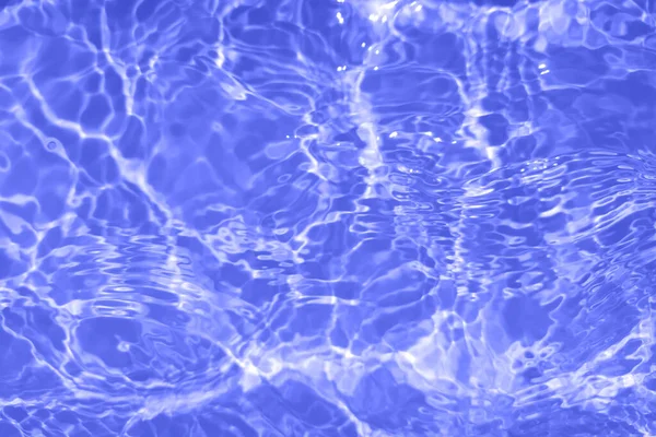 Desfoque Turvo Transparente Azul Colorido Claro Calma Textura Superfície Água — Fotografia de Stock