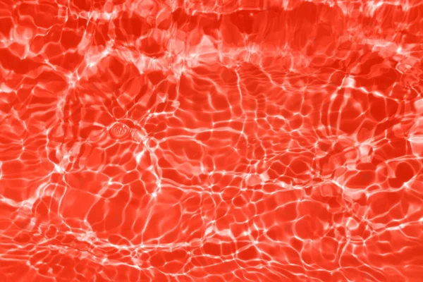 Defocus Bulanık Kırmızı Şeffaf Berrak Durgun Yüzeyi Dokusu Sıçrama Kabarcıklarla — Stok fotoğraf