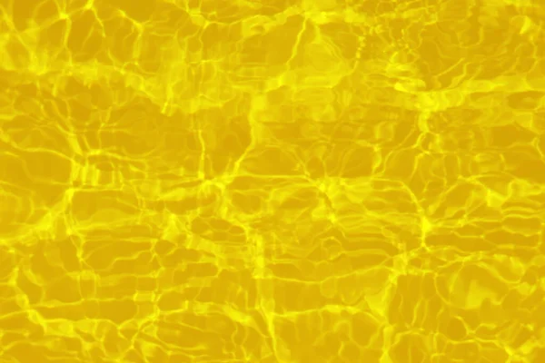 Defocus Elmosódott Átlátszó Arany Színű Tiszta Nyugodt Vízfelület Textúra Fröccsenések — Stock Fotó