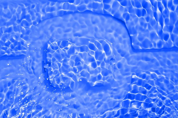 Defocus Offuscata Trasparente Blu Colore Chiaro Calma Texture Superficie Dell — Foto Stock