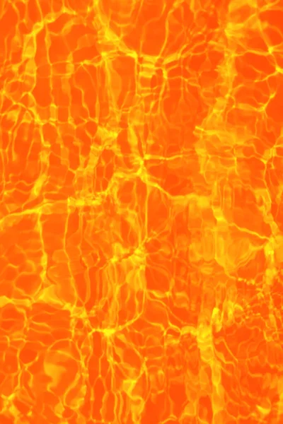 Rozjaśnienie Nieostre Przezroczyste Pomarańczowy Kolor Jasne Spokojnej Powierzchni Wody Tekstury — Zdjęcie stockowe