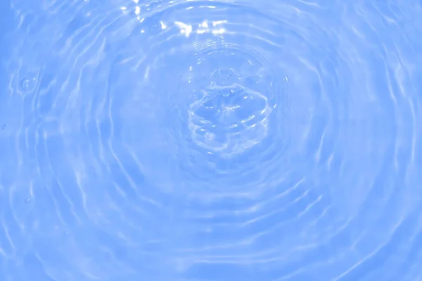 Défocus Flou Transparent Bleu Clair Texture Surface Eau Calme Avec — Photo