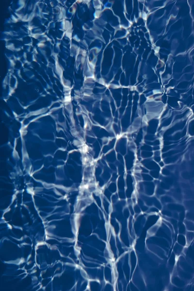Défocus Flou Transparent Bleu Clair Texture Surface Eau Calme Avec — Photo