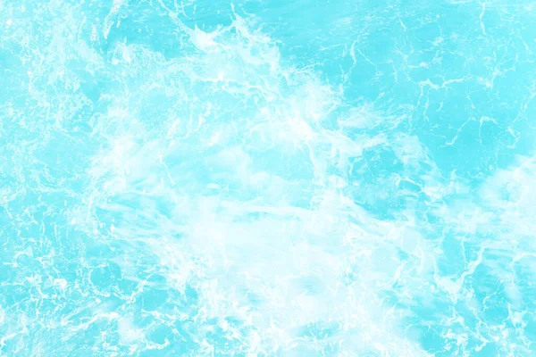 Defocus Elmosódott Átlátszó Kék Színű Tiszta Nyugodt Vízfelület Textúra Fröccsenések — Stock Fotó