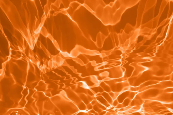 Rozjaśnienie Nieostre Przezroczyste Czerwone Pomarańczowy Kolor Jasne Spokojnej Powierzchni Wody — Zdjęcie stockowe