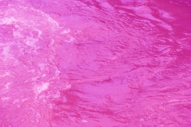 Yüzeydeki mavi su dalgaları bulanıklaştı. Defocus bulanık mavi şeffaf, berrak, durgun su yüzeyi dokusu sıçrama ve kabarcıklarla bulanıklaştırılmış. Parlak desenli arka planda su dalgaları.