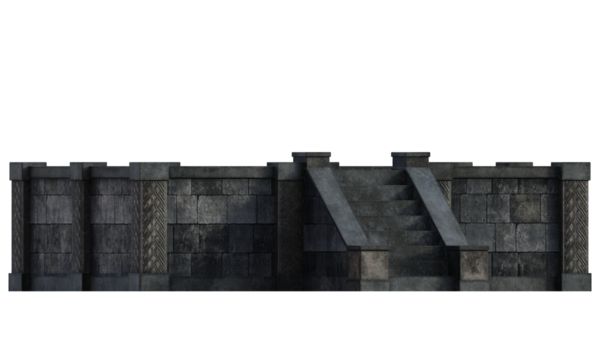 Merdivenli eski platform