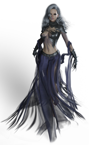 Korkunç gölge hayalet cadı.