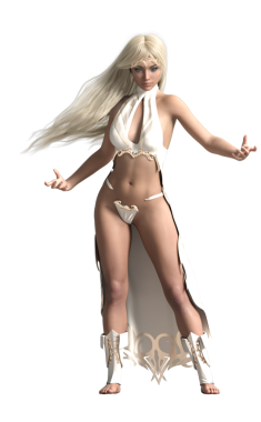 Sihirli fantezi kadın çizer