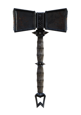 Büyük çekiç ağır silah.