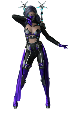 Geleceğin distopyalı dövüşçü kadını.