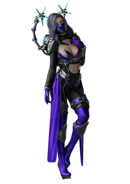 Geleceğin distopyalı dövüşçü kadını.