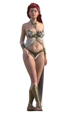 Artemis fantezi karakteri ayakta