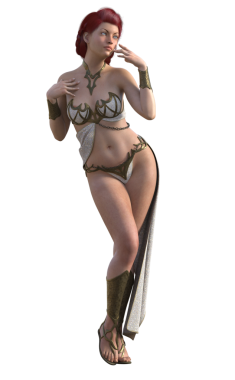 Artemis fantezi karakteri ayakta