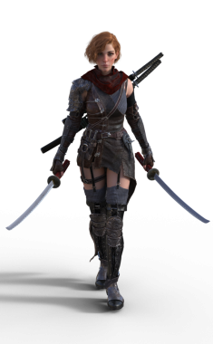 Savaşçı kadın Tara.