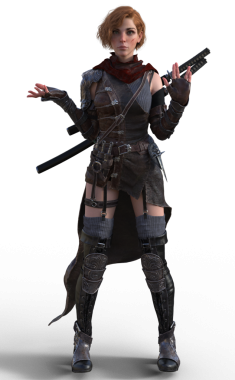 Savaşçı kadın Tara.